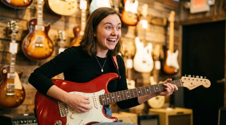 Como Escolher Sua Primeira Guitarra Elétrica: O Guia Completo para Iniciantes